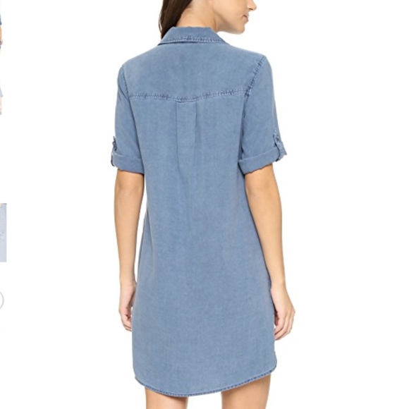 ANTHROPOLOGIE Bella Dahl Jean Chambray Dress - Picture 2 of 8